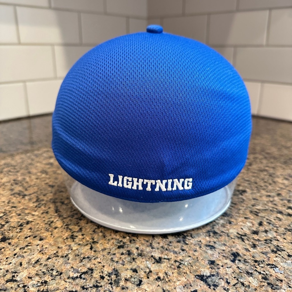 Tampa Bay Lightning '47 Stretch Fit Hat Men's OSFA Royal Blue Baseball Cap - Picture 4 of 7